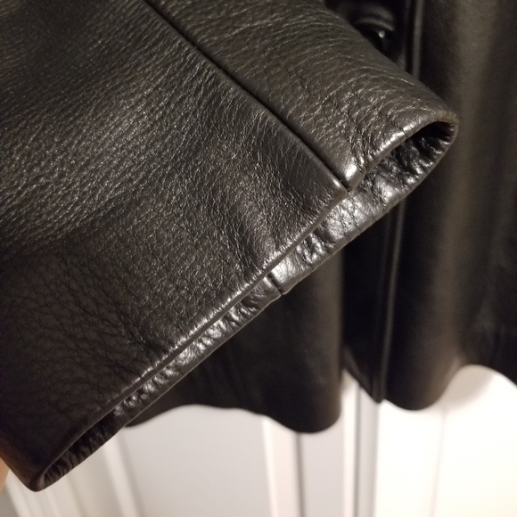 Danier 90s Vintage Leather Jacket  Ladies Size L - Picture 8 of 16